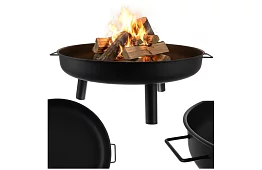 Ognisko ogrodowe z uchwytami – 80 cm