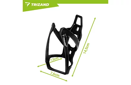 Uniwersalny uchwyt na butelkę do roweru – czarny