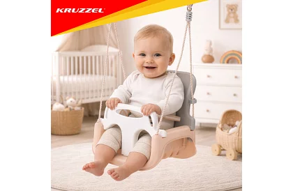 Huśtawka dziecięca wisząca do 30 kg – rosnąca