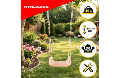 Huśtawka dziecięca wisząca do 30 kg – rosnąca