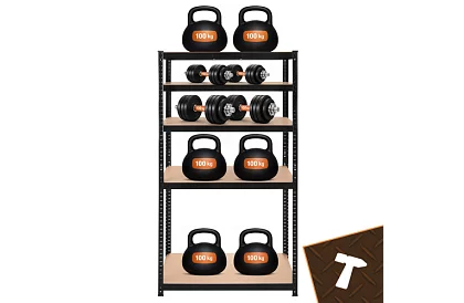 Regał metalowy magazynowy – 5 półek – 180×90×40 cm – nośność 1000 kg