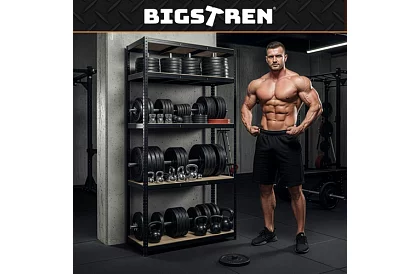 Regał metalowy magazynowy – 5 półek – 180×90×40 cm – nośność 1000 kg