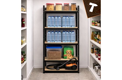 Regał metalowy magazynowy – 5 półek – 180×90×40 cm – nośność 1000 kg