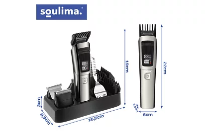 Zestaw do strzyżenia włosów i brody 8 w 1