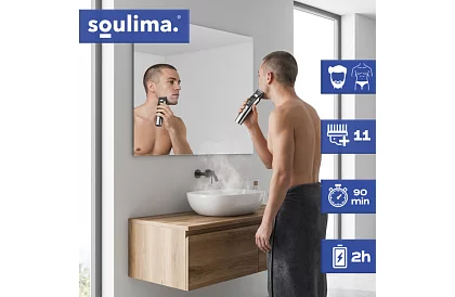 Zestaw do strzyżenia włosów i brody 8 w 1