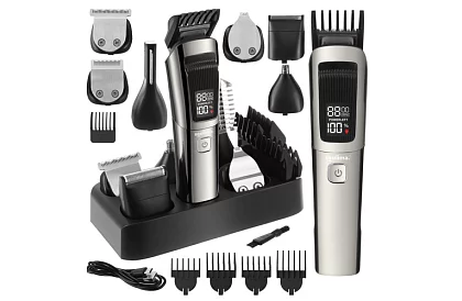 Zestaw do strzyżenia włosów i brody 8 w 1