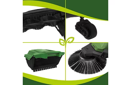 Ręczny zamiatarka Nexo 2100 m2/h - 680 mm, 24 litry