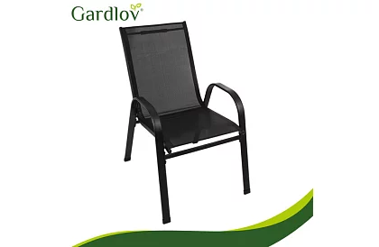 Zestaw krzeseł ogrodowych – 4 krzesła na taras, balkon, ogród