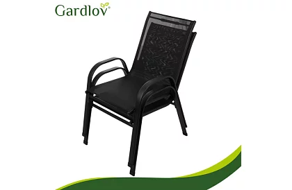 Zestaw mebli ogrodowych – stół + 2 krzesła