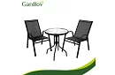 Zestaw mebli ogrodowych – stół + 2 krzesła