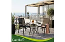 Zestaw mebli ogrodowych – stół + 2 krzesła