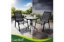 Zestaw mebli ogrodowych – stół + 2 krzesła