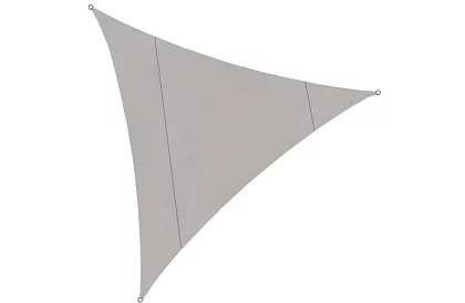 Strefa przeciwsłoneczna trójkąt 4 × 4 × 4 m – szara