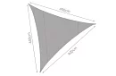 Strefa przeciwsłoneczna trójkąt 4 × 4 × 4 m – szara