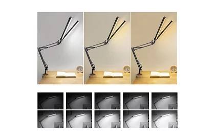 Regulowana lampa biurkowa 24W – 168 LED