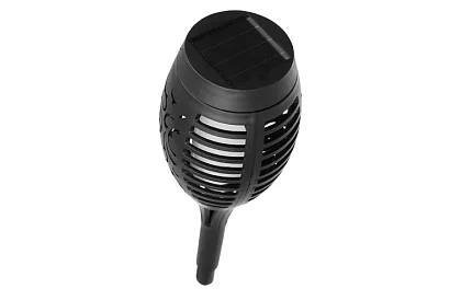 Zewnętrzna latarnia – solarna pochodnia z efektem migoczącego ognia