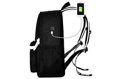 Refleksyjny plecak szkolny – 19 litrów