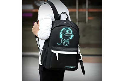 Refleksyjny plecak szkolny – 19 litrów