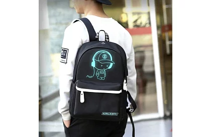 Refleksyjny plecak szkolny – 19 litrów