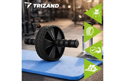 Kółko do ćwiczeń mięśni brzucha + podkładka pod kolana