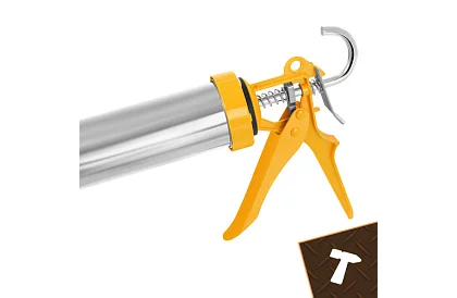 Pistolet do silikonu 600 ml + 5 dysz + 5 szpatułek