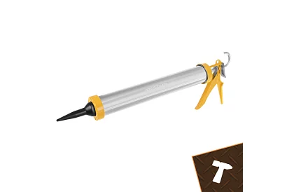 Pistolet do silikonu 600 ml + 5 dysz + 5 szpatułek