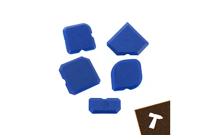 Pistolet do silikonu 600 ml + 5 dysz + 5 szpatułek