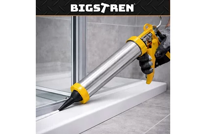 Pistolet do silikonu 600 ml + 5 dysz + 5 szpatułek