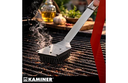 Narzędzia do grillowania ze stali nierdzewnej - 6-częściowy zestaw