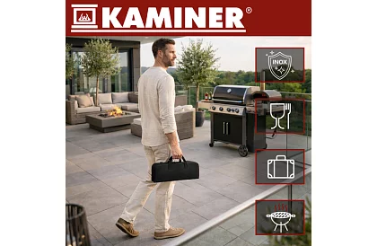 Narzędzia do grillowania ze stali nierdzewnej - 6-częściowy zestaw