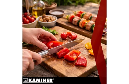 Narzędzia do grillowania ze stali nierdzewnej - 5-częściowy zestaw