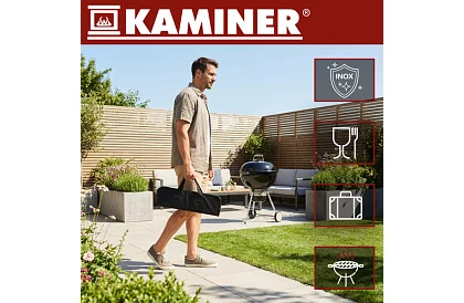 Narzędzia do grillowania ze stali nierdzewnej - 5-częściowy zestaw