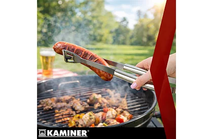 Narzędzia do grillowania ze stali nierdzewnej - 5-częściowy zestaw