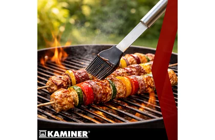 Narzędzia do grillowania ze stali nierdzewnej - 3-częściowy zestaw