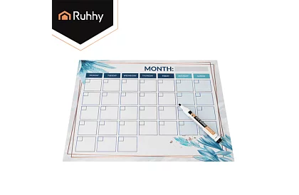 Magnetyczny planner na lodówkę 30 × 40 cm