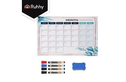 Magnetyczny planner na lodówkę 30 × 40 cm