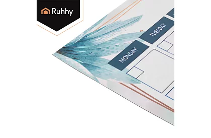 Magnetyczny planner na lodówkę 30 × 40 cm