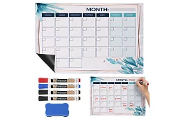 Magnetyczny planner na lodówkę 30 × 40 cm