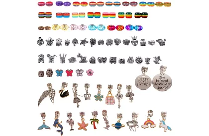 Zestaw do wyrobu biżuterii – 107 szt.