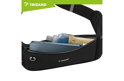 Biegowa sportowa nerka TRIZAND – czarna