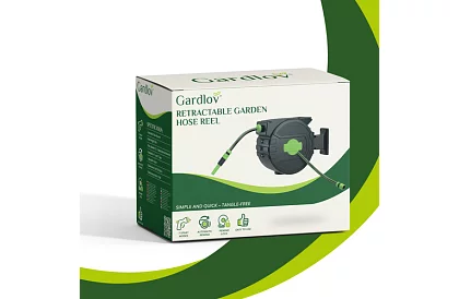 Zwijacz ścienny na wąż – automatyczny bęben z wężem 20 m