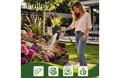 Zwijacz ścienny na wąż – automatyczny bęben z wężem 20 m