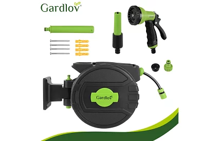 Zwijacz ścienny na wąż – automatyczny bęben z wężem 20 m