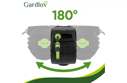 Zwijacz ścienny na wąż – automatyczny bęben z wężem 20 m