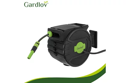 Zwijacz ścienny na wąż – automatyczny bęben z wężem 20 m