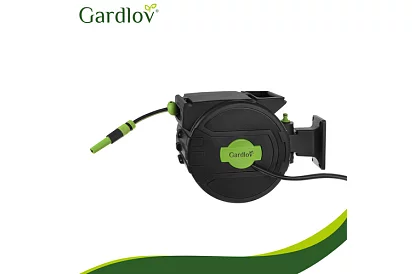 Zwijacz ścienny na wąż – automatyczny bęben z wężem 20 m