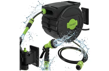 Zwijacz ścienny na wąż – automatyczny bęben z wężem 20 m