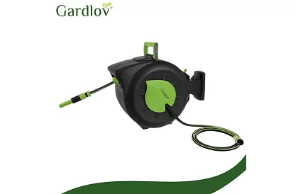 Zwijacz ścienny na wąż – automatyczny bęben z wężem 30 m