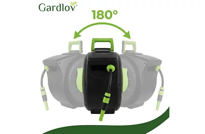 Zwijacz ścienny na wąż – automatyczny bęben z wężem 30 m