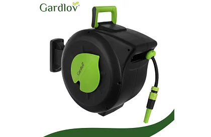 Zwijacz ścienny na wąż – automatyczny bęben z wężem 30 m